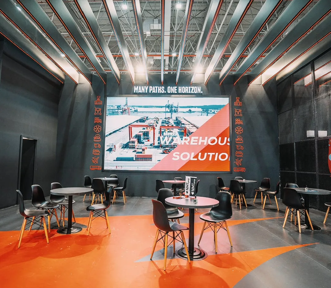Manisa OSB fabrika etkinliği LED ekran kurulumu